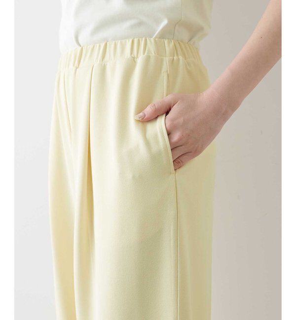 「カットジョーゼットパンツ」|チノ|