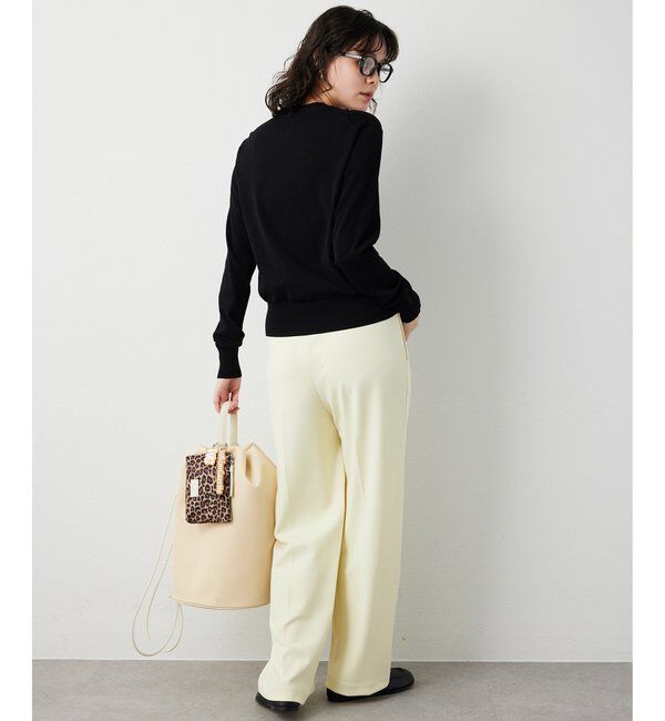  「カットジョーゼットパンツ」|チノ|