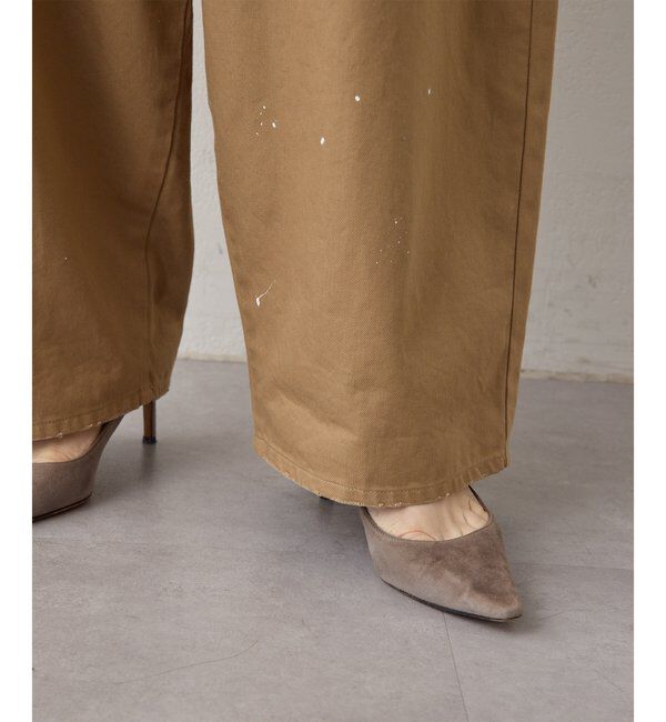  「ペイントタックチノパンツ」|チノ|