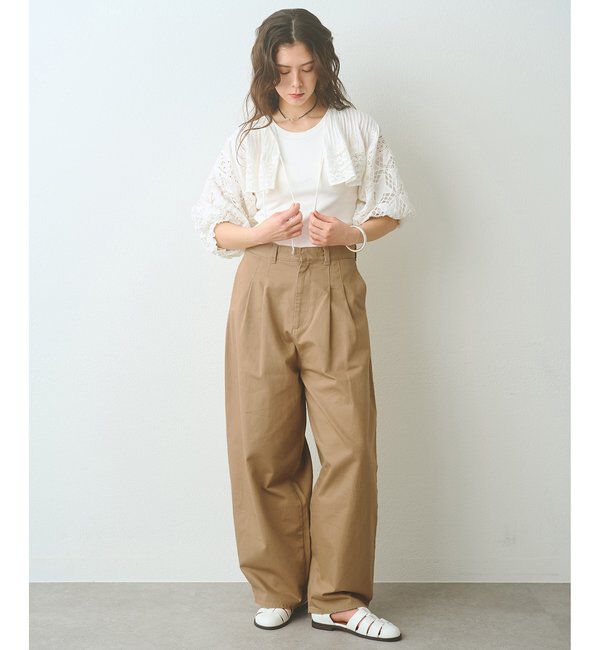 「タックチノパンツ」|チノ|