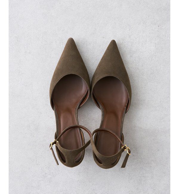 Hoaw.「【Hoaw.】スエードポインテッドパンプス」|その他|