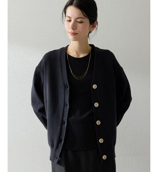  「ボタンカーディガン」|ニット・セーター|