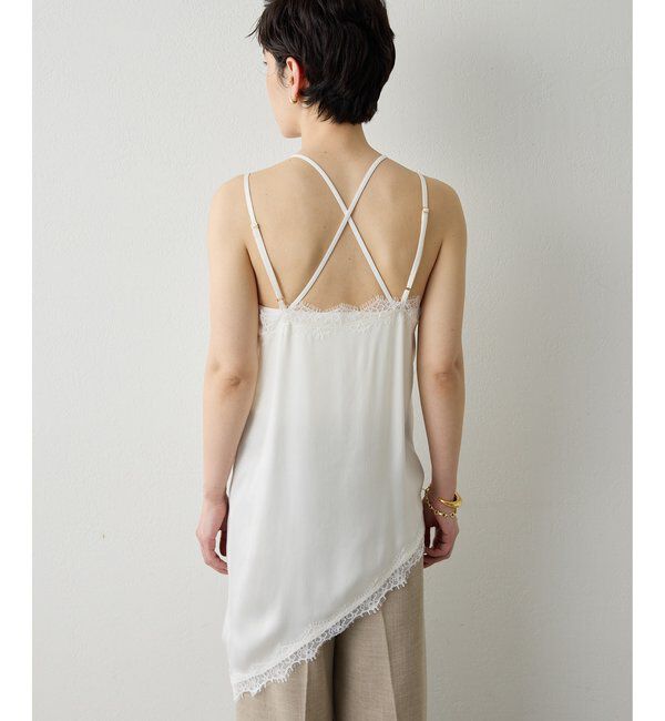 THE PAUSE「【THE PAUSE】レーストリムキャミブラウス」|シャツ・ブラウス|