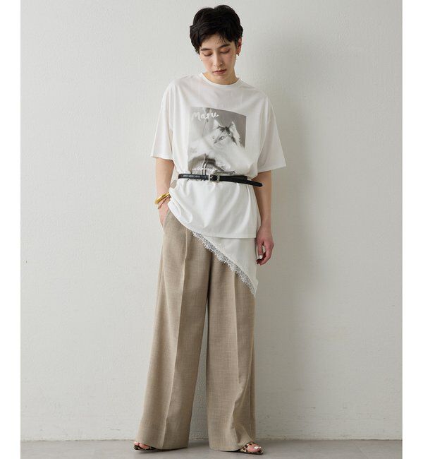 THE PAUSE「【THE PAUSE】レーストリムキャミブラウス」|シャツ・ブラウス|