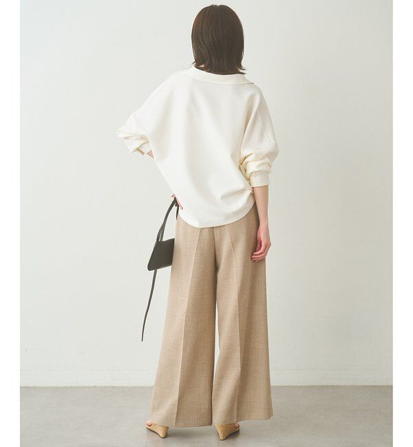  「スキッパージョーゼットブラウス」|シャツ・ブラウス|