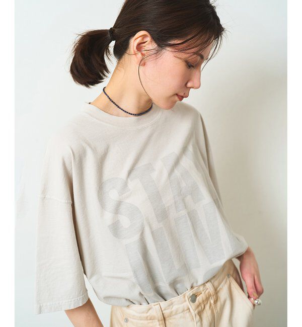  「【KATHARINE HAMNETT】別注バックプリントTシャツ」|Tシャツ・カットソー|