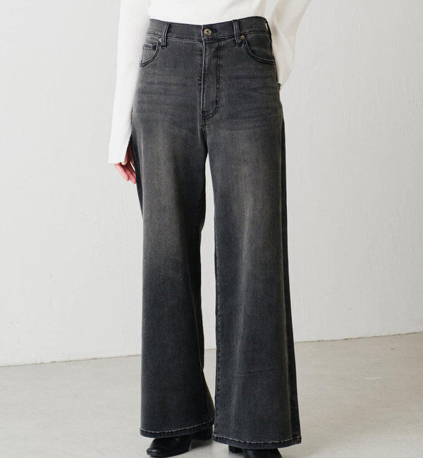  「【XLサイズ登場//累計販売1万超】リラックススーパーワイドデニム」|デニム|