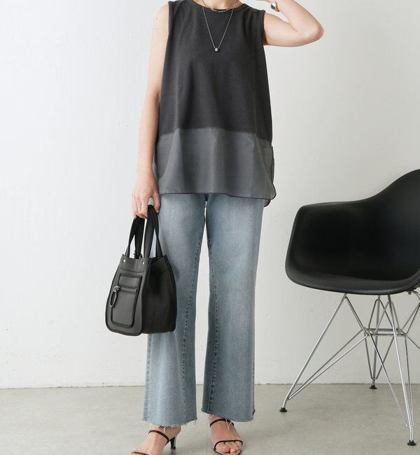  「【C&prime;NOTE/ノート】【新色登場】裾シアータンクトップ」|Tシャツ・カットソー|