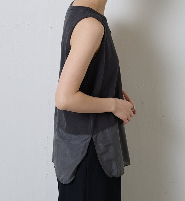  「【C&prime;NOTE/ノート】【新色登場】裾シアータンクトップ」|Tシャツ・カットソー|