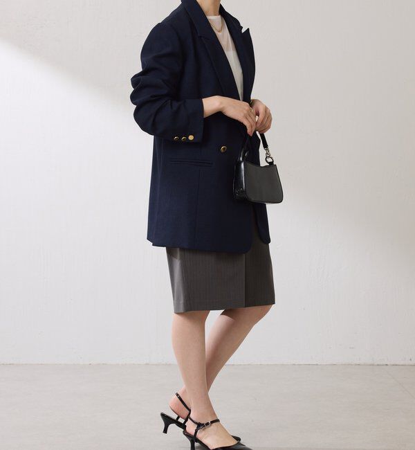  「ウールライクダブルジャケット」|デニムジャケット|