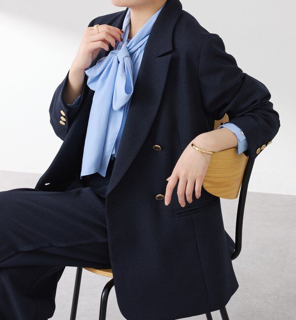  「ウールライクダブルジャケット」|デニムジャケット|