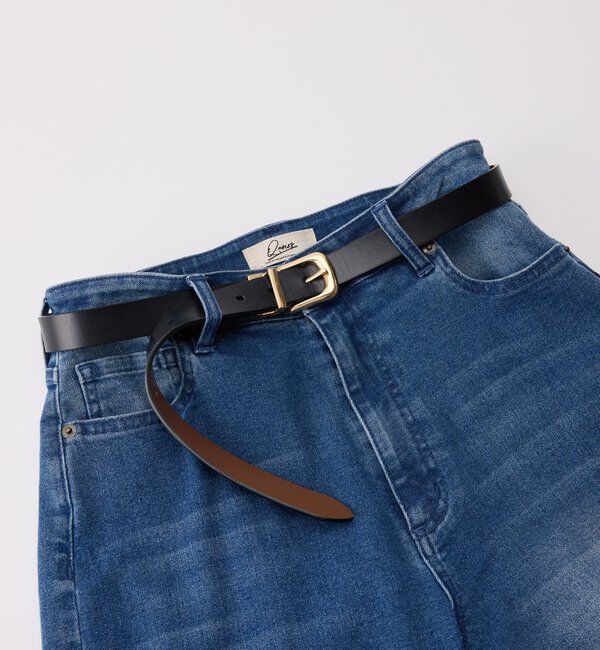  「《前後2WAY/2色使い出来る◎》リバーシブルベルト」|ベルト|