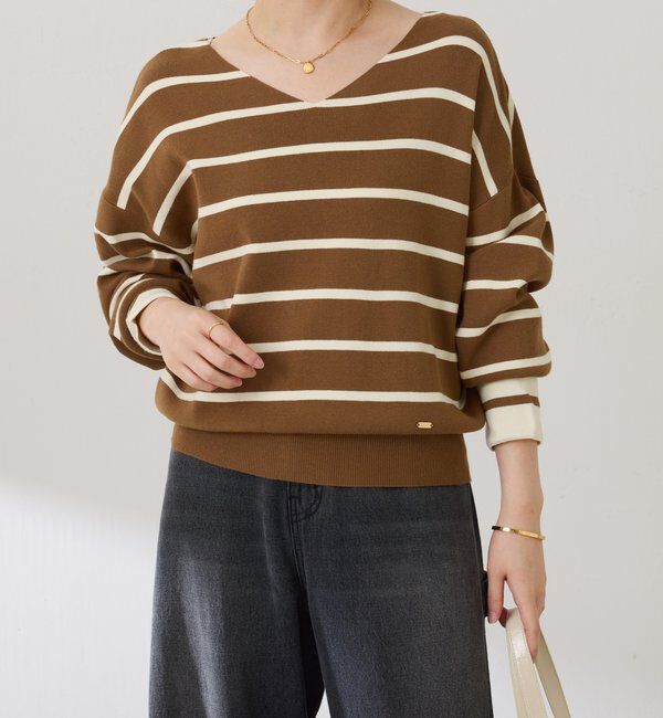  「ドルマン2WAYニット」|ニット・セーター|