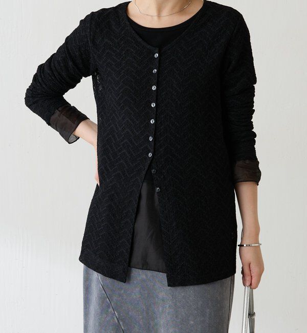  「コンパクトVネックカーディガン」|Tシャツ・カットソー|