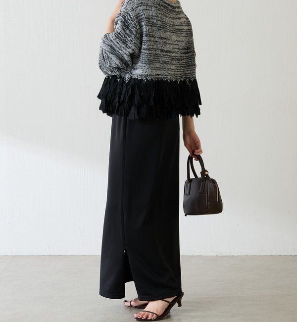  「裾フリンジニット」|ニット・セーター|