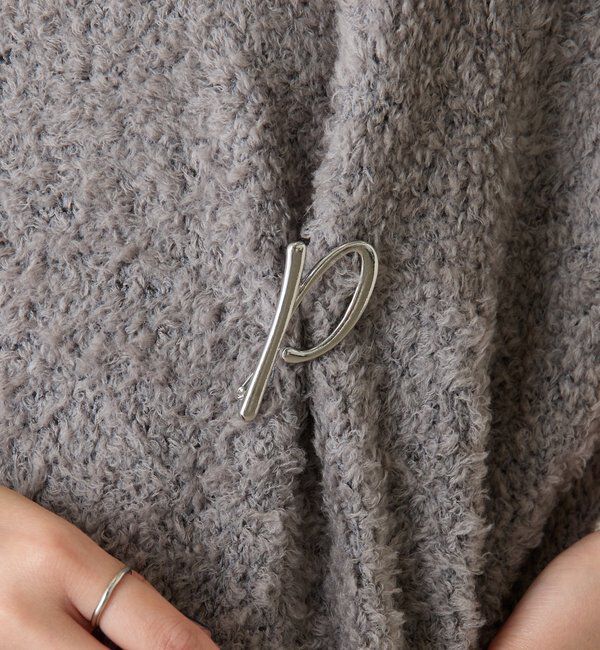  「【PAPILLONNER/パピヨネ】Pロゴブローチ」|リング|