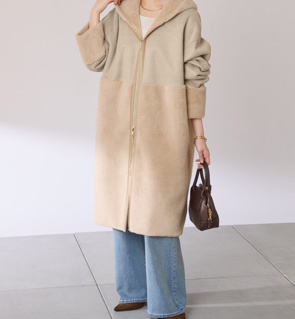  「リバーシブルフェイクファーコート」|その他|