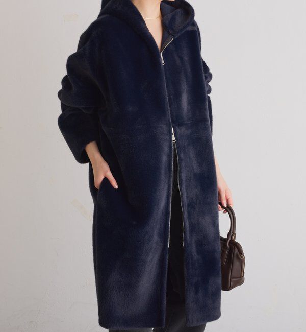  「リバーシブルフェイクファーコート」|その他|