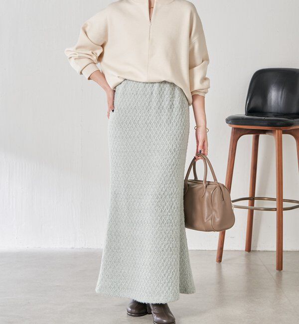  「シャギーマーメイドスカート」|スカート|