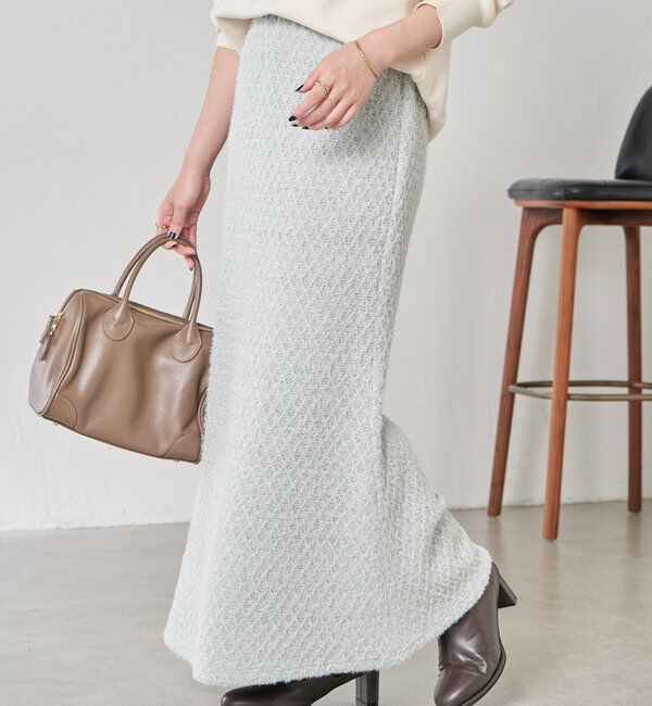  「シャギーマーメイドスカート」|スカート|