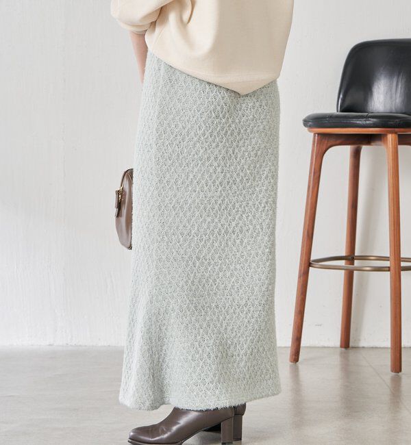  「シャギーマーメイドスカート」|スカート|