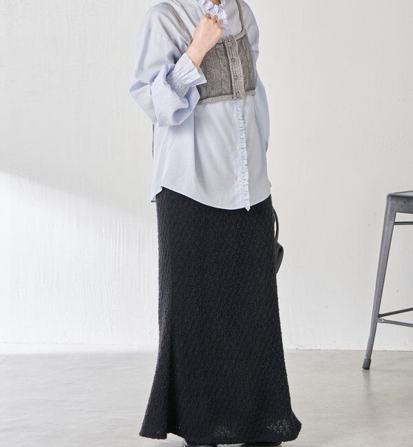  「シャギーマーメイドスカート」|スカート|