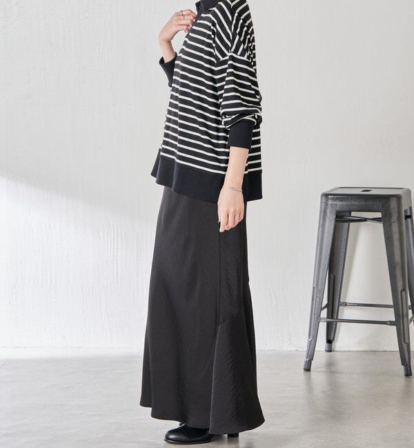  「ボーダーポンチニットソー」|Tシャツ・カットソー|