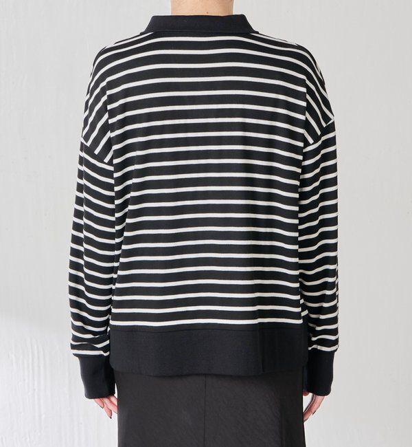  「ボーダーポンチニットソー」|Tシャツ・カットソー|