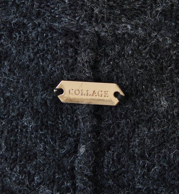  「ウール混スリットタートルニット」|ニット・セーター|