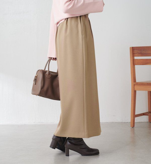  「ウールライクベルテッドスカート」|スカート|