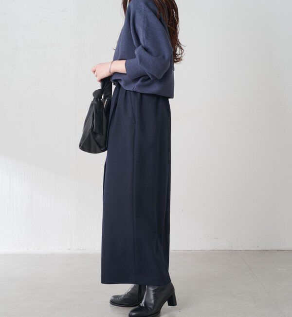  「ウールライクベルテッドスカート」|スカート|