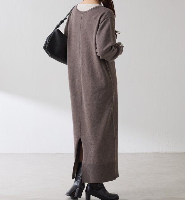  「【前後２通りで着れる】2WAYニットワンピース」|ワンピース|