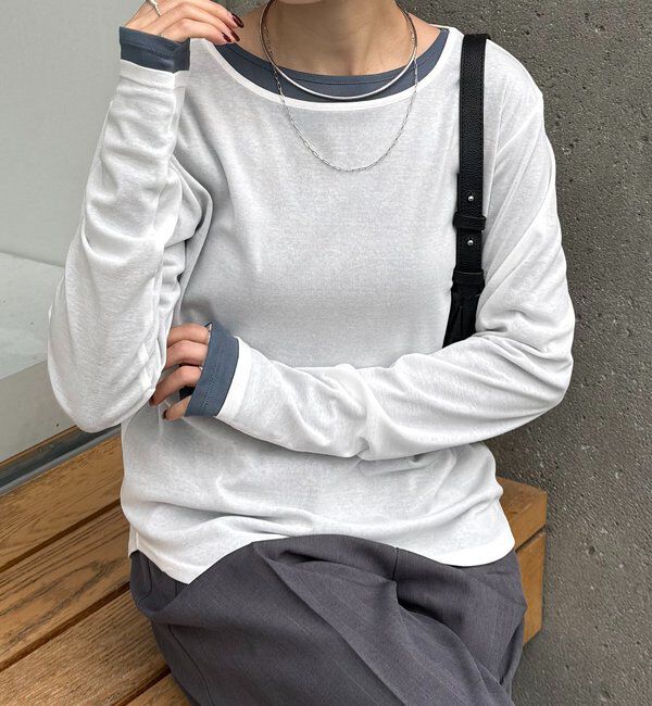  「ベーシックシアーロンT」|Tシャツ・カットソー|