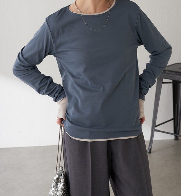  「ベーシックシアーロンT」|Tシャツ・カットソー|