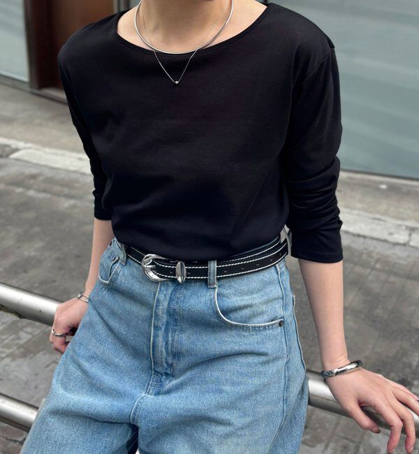  「ベーシックシアーロンT」|Tシャツ・カットソー|