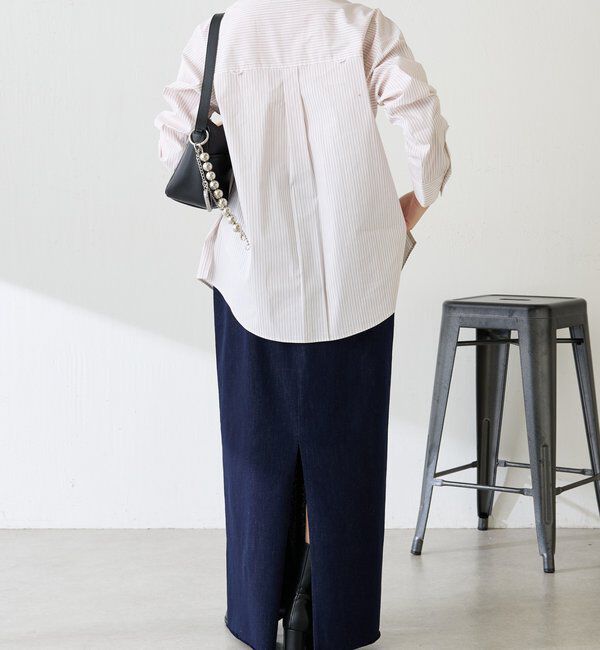  「Q.anos 2フェイスデニムスカート」|スカート|