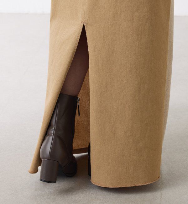  「Q.anos 2フェイスデニムスカート」|スカート|