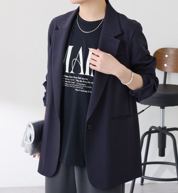  「ストレッチシャークスキンジャケット」|テーラードジャケット|