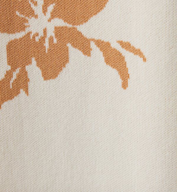  「フラワーニットジャガードスカート」|スカート|