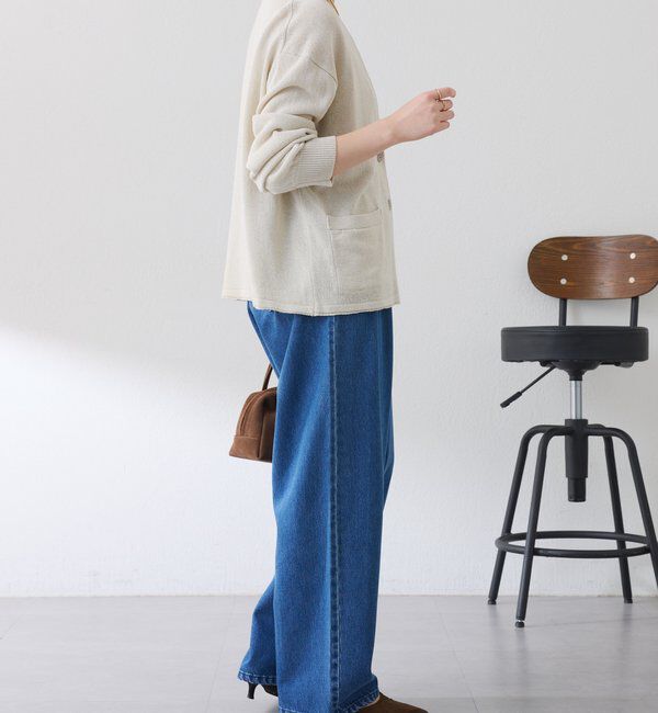  「コットン混カーディガン」|ニット・セーター|