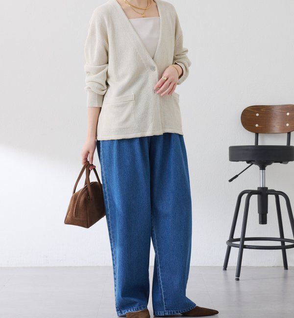  「コットン混カーディガン」|ニット・セーター|