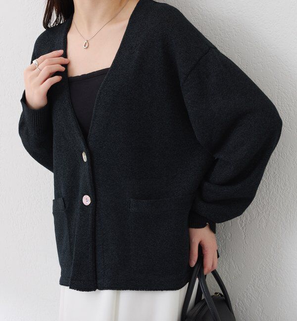  「コットン混カーディガン」|ニット・セーター|
