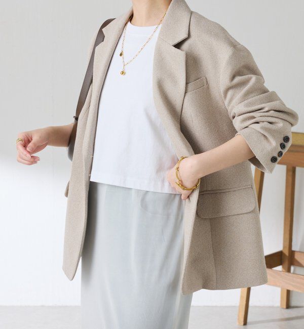  「Q.anos レイヤードTシャツ」|Tシャツ・カットソー|