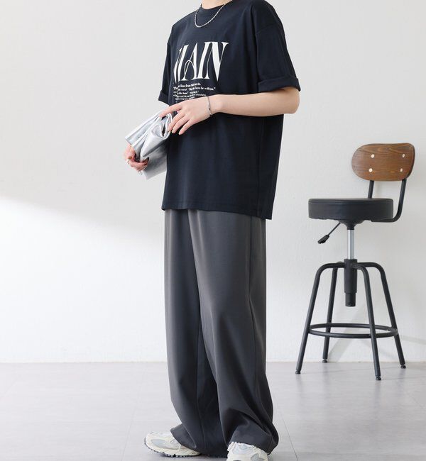  「オーバーロゴTシャツ」|Tシャツ・カットソー|