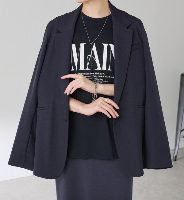  「オーバーロゴTシャツ」|Tシャツ・カットソー|