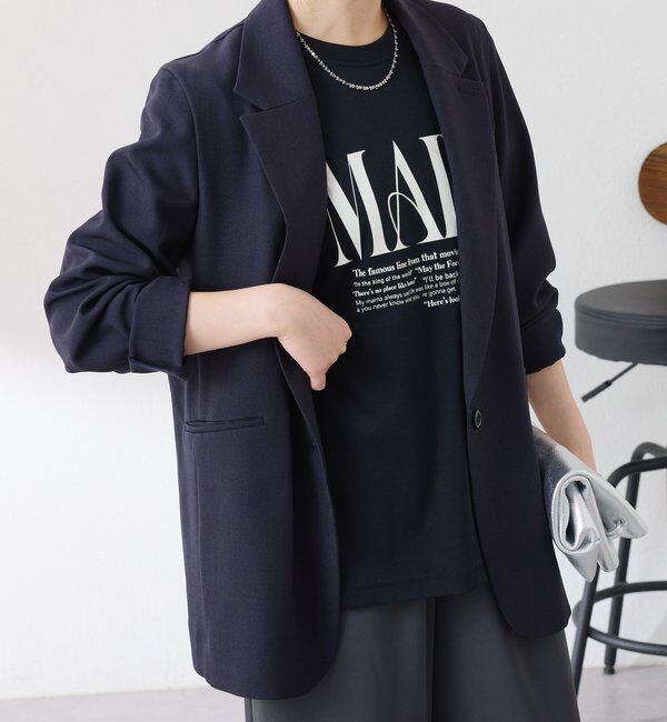  「オーバーロゴTシャツ」|Tシャツ・カットソー|