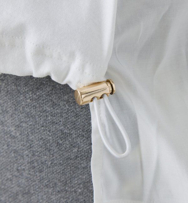  「ドッキング裾ドロストカットソー」|Tシャツ・カットソー|