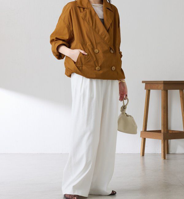  「エアーナイロンミドルトレンチコート」|その他|