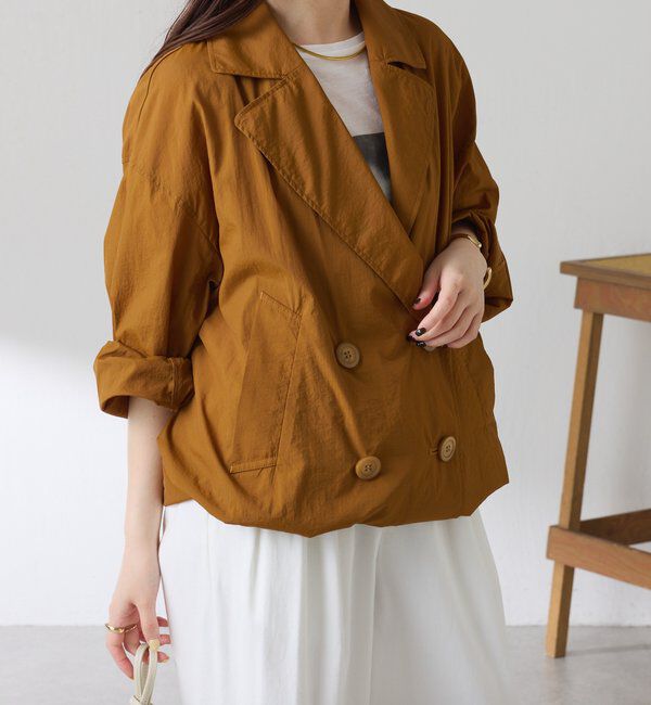  「エアーナイロンミドルトレンチコート」|その他|