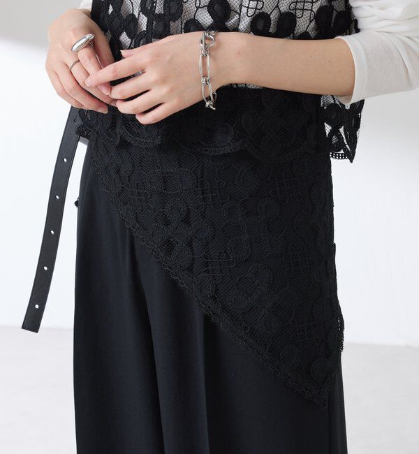  「モチーフレースバブーシュカ」|マフラー|